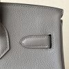 Birkin 30 Epsom Etain(8F) Palladium Hardware - Image 5
