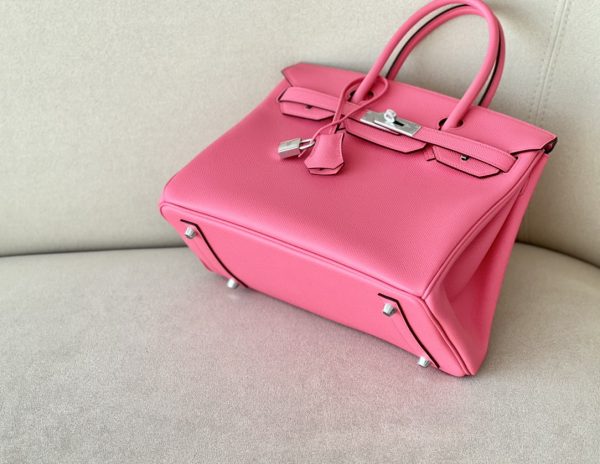 Birkin 30 Epsom Rose Azal¨¦e(8W) Palladium Hardware - Image 3