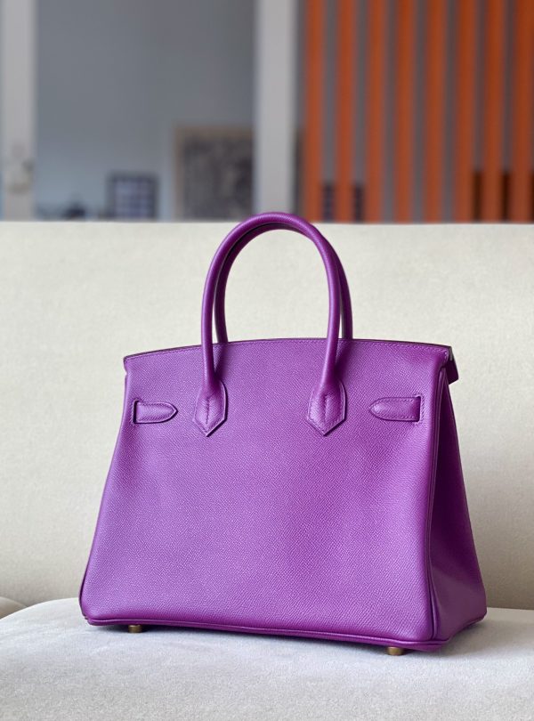 Birkin 30 Epsom Anemone (P9) Gold Hardware - Image 2