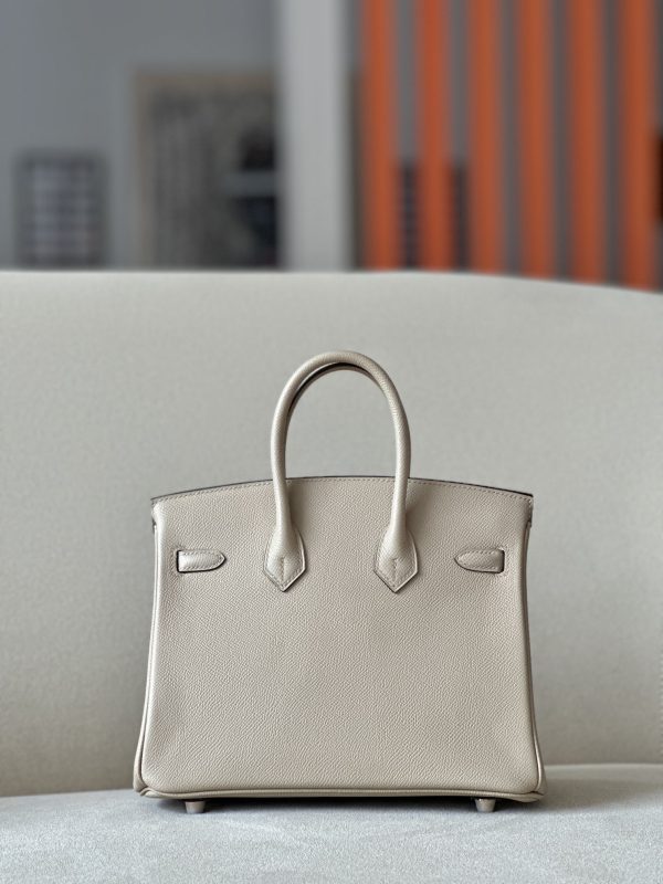 Birkin 25 Epsom Gris Tourterelle(81) Gold Hardware - Image 2