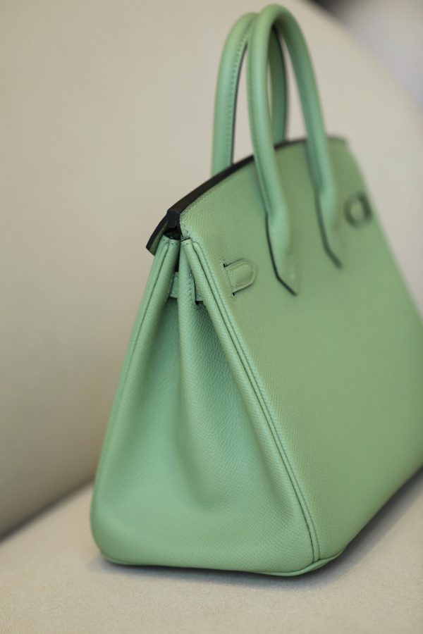 Birkin 25 Epsom Vert Criquet (3I) Gold Hardware - Image 5