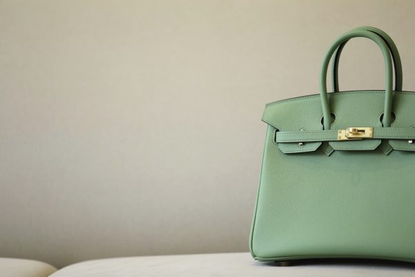 Birkin 25 Epsom Vert Criquet (3I) Gold Hardware - Image 2
