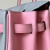 Birkin HSS 30 Epsom Gris Mouette(4Z) and Rose Confetti (1Q) Gold hardware - Image 8