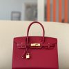 Birkin 30 Epsom Rubis(B5) Gold Hardware Sellier