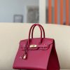 Birkin 30 Epsom Rubis(B5) Gold Hardware Sellier - Image 3