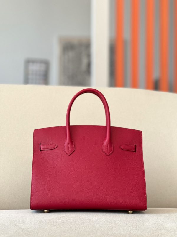 Birkin 30 Epsom Rubis(B5) Gold Hardware Sellier - Image 2