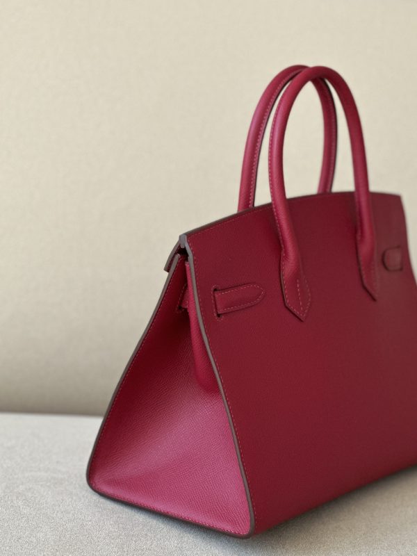 Birkin 30 Epsom Rubis(B5) Gold Hardware Sellier - Image 5
