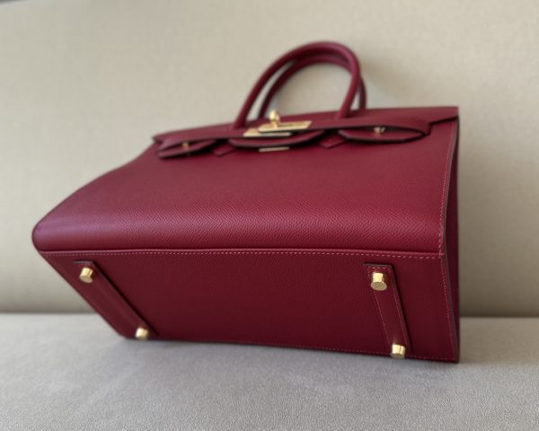 Birkin 30 Epsom Rubis(B5) Gold Hardware Sellier - Image 4