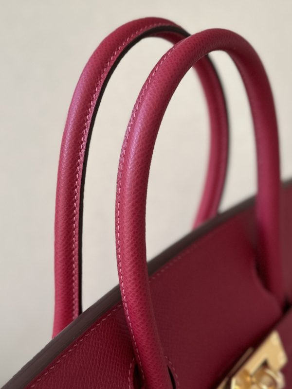 Birkin 30 Epsom Rubis(B5) Gold Hardware Sellier - Image 6