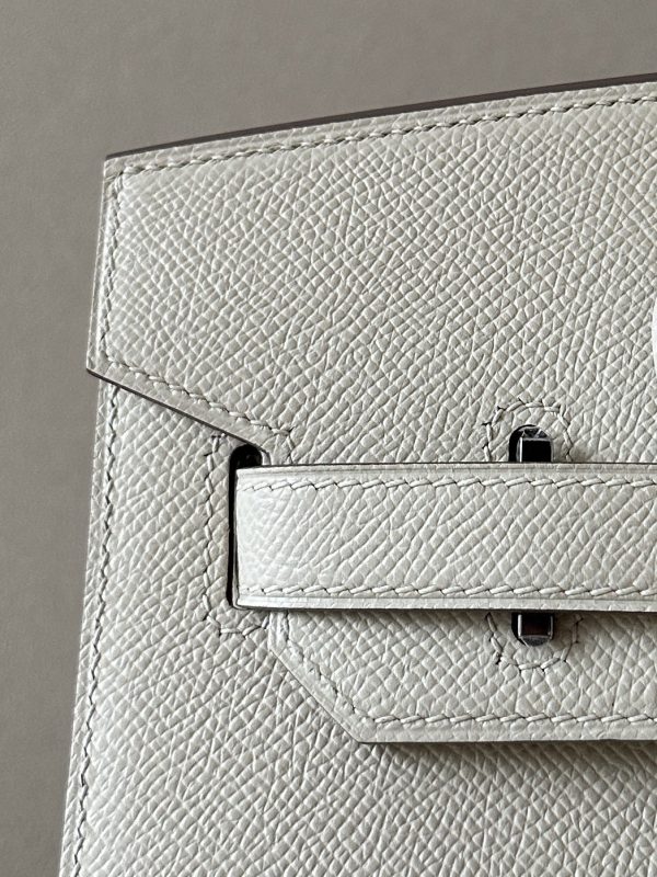 Birkin 30 Epsom Craie(10) Palladium Hardware Sellier - Image 10