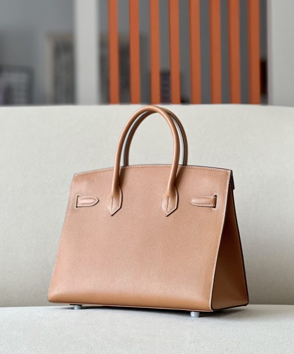 Birkin 30 Epsom Gold(37) Palladium Hardware Sellier - Image 3
