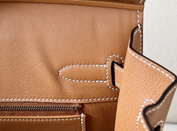 Birkin 30 Epsom Gold(37) Palladium Hardware Sellier - Image 8