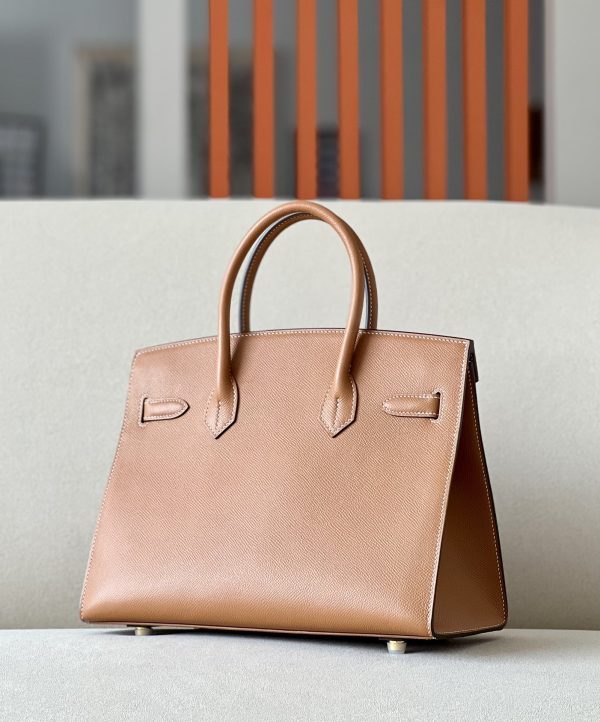 Birkin 30 Epsom Gold(37) Gold Hardware Sellier - Image 5