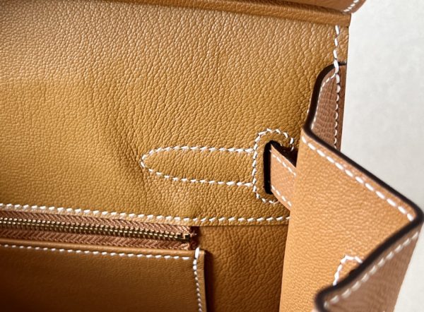 Birkin 30 Epsom Gold(37) Gold Hardware Sellier - Image 8