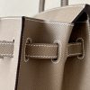 Birkin 30 Epsom Etoupe(18)  Palladium Hardware Sellier - Image 9