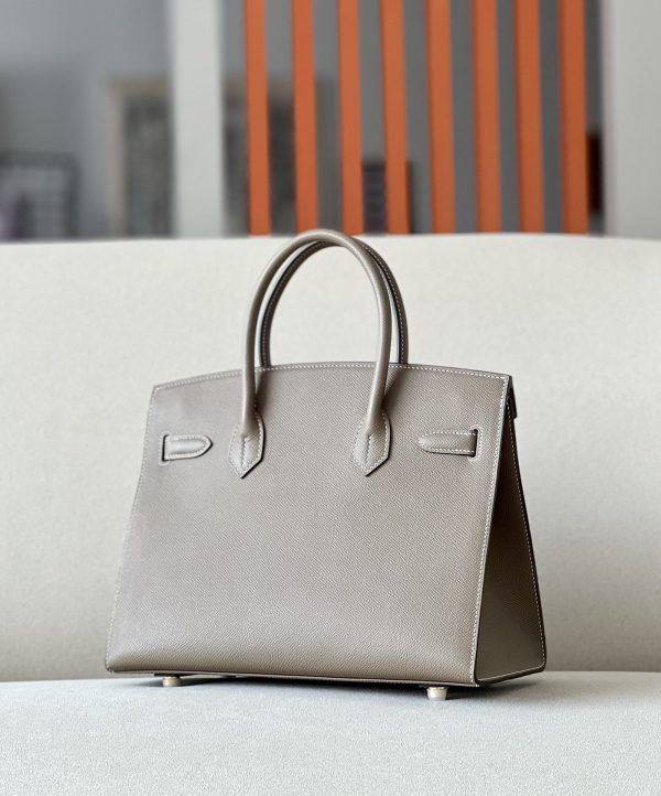 Birkin 30 Epsom Etoupe(18) Gold Hardware Sellier - Image 2