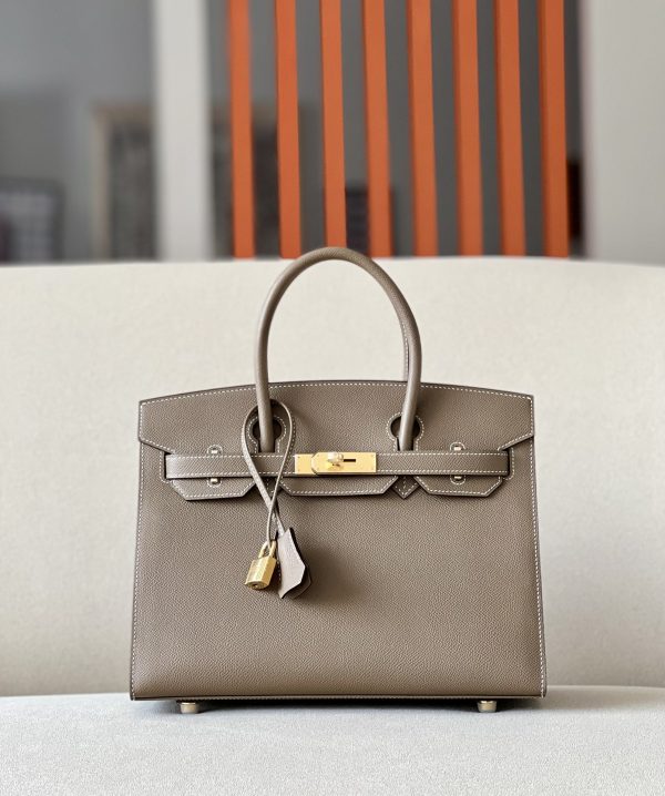 Birkin 30 Epsom Etoupe(18) Gold Hardware Sellier