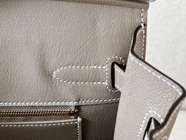 Birkin 30 Epsom Etoupe(18) Gold Hardware Sellier - Image 8