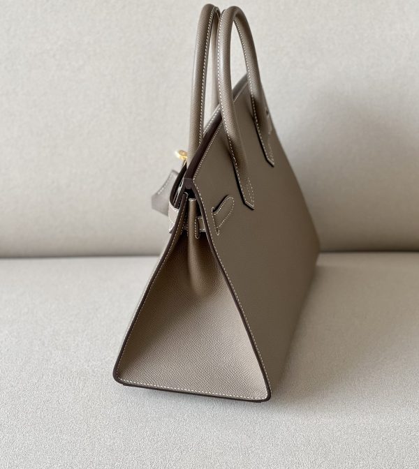 Birkin 30 Epsom Etoupe(18) Gold Hardware Sellier - Image 5