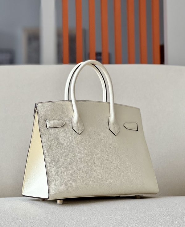 Birkin 30 Epsom Nata(I2) Gold Hardware Sellier - Image 3