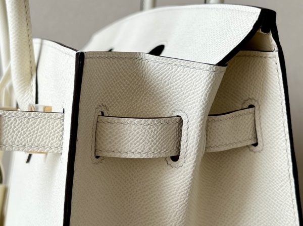 Birkin 30 Epsom Nata(I2) Gold Hardware Sellier - Image 9