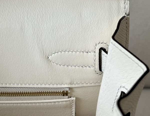Birkin 30 Epsom Nata(I2) Gold Hardware Sellier - Image 8