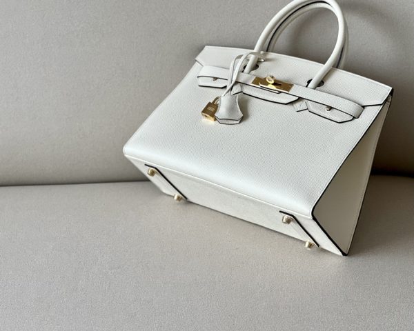 Birkin 30 Epsom Nata(I2) Gold Hardware Sellier - Image 4