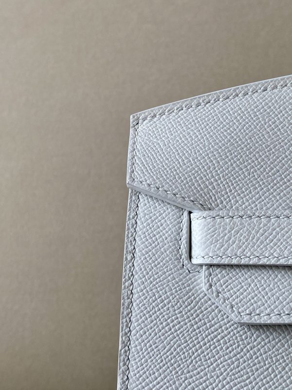 Birkin 30 Epsom Blanc (01) Palladium Hardware Sellier - Image 7