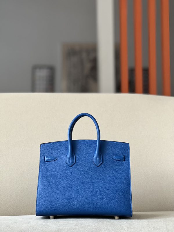 Birkin 25 Epsom Blue France(71) Gold Hardware Sellier - Image 3