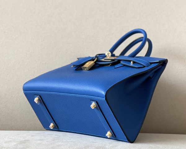 Birkin 25 Epsom Blue France(71) Gold Hardware Sellier - Image 4