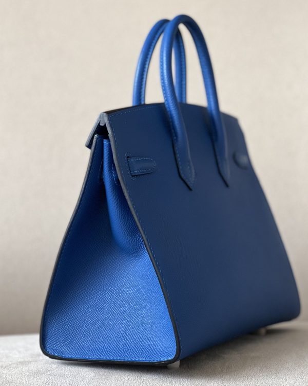 Birkin 25 Epsom Blue France(71) Gold Hardware Sellier - Image 5