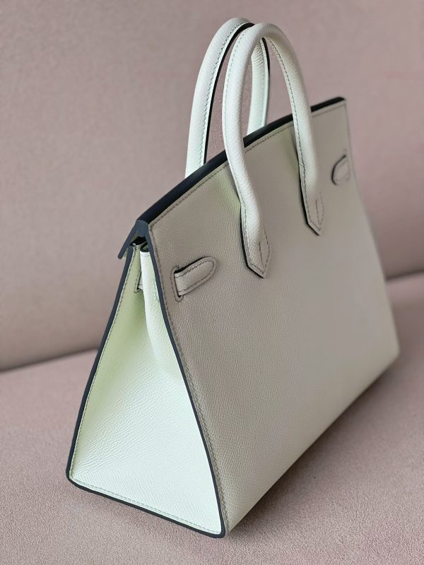 Birkin 25 Epsom Vert Fizz (0S) Palladium Hardware Sellier - Image 4