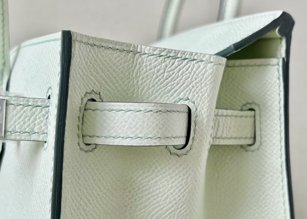 Birkin 25 Epsom Vert Fizz (0S) Palladium Hardware Sellier - Image 6