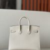 Birkin 25 Epsom Trench(S2) Palladium Hardware Sellier - Image 3