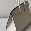 Birkin 25 Epsom Trench(S2) Palladium Hardware Sellier - Image 4