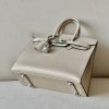 Birkin 25 Epsom Trench(S2) Palladium Hardware Sellier - Image 5