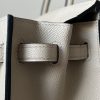Birkin 25 Epsom Trench(S2) Palladium Hardware Sellier - Image 8
