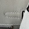 Birkin 25 Epsom Trench(S2) Palladium Hardware Sellier - Image 7