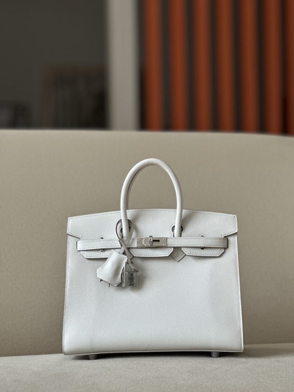 Birkin 25 Epsom Gris Pale(M4) Palladium Hardware Sellier