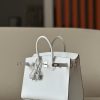 Birkin 25 Epsom Gris Pale(M4) Palladium Hardware Sellier - Image 2