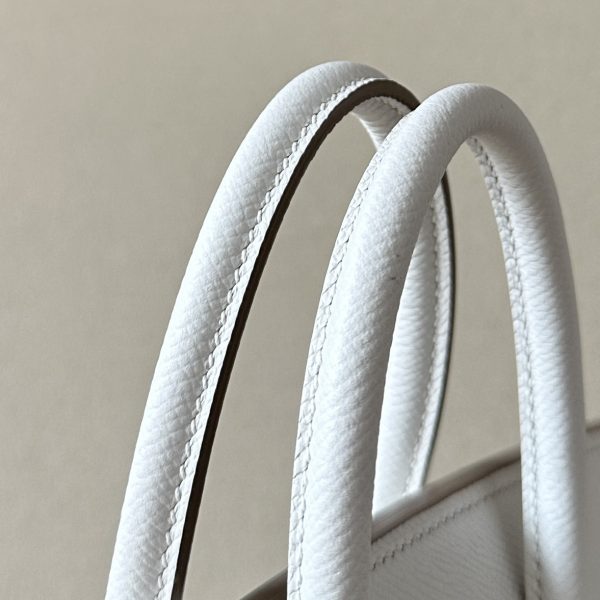 Birkin 25 Epsom Gris Pale(M4) Palladium Hardware Sellier - Image 6