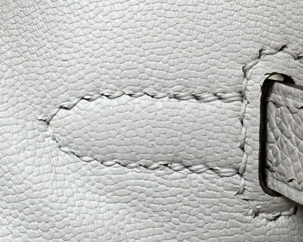 Birkin 25 Epsom Gris Pale(M4) Palladium Hardware Sellier - Image 10