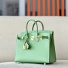 Birkin 25 Epsom Vert Criquet  (3I ) Gold Hardware Sellier - Image 2