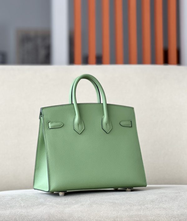 Birkin 25 Epsom Vert Criquet  (3I ) Gold Hardware Sellier - Image 3
