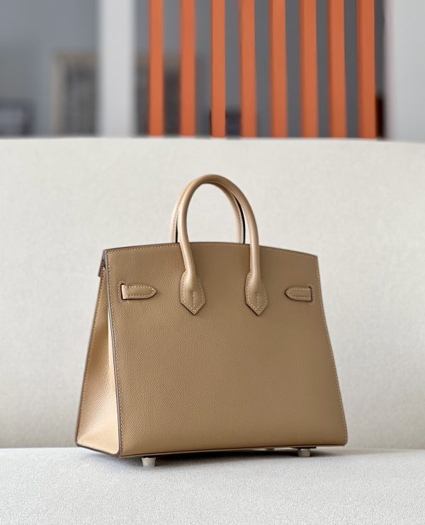 Birkin 25 Epsom Chai (0M) Gold Hardware Sellier - Image 3