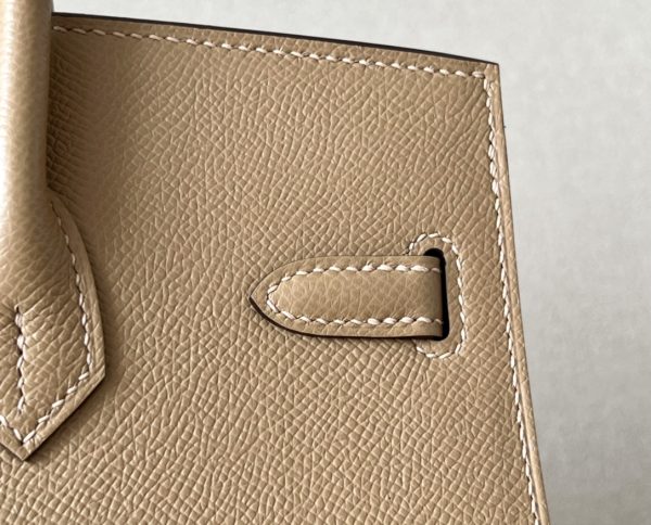 Birkin 25 Epsom Chai (0M) Gold Hardware Sellier - Image 6