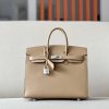 Birkin 25 Epsom Chai (0M)  Palladium Hardware Sellier