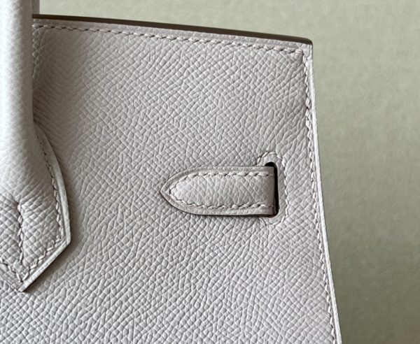 Birkin 25 Epsom Mauve Pale(09) Palladium Hardware Sellier - Image 6