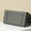 Birkin 25 Epsom Gris Meyer(0L) Palladium Hardware Sellier - Image 4