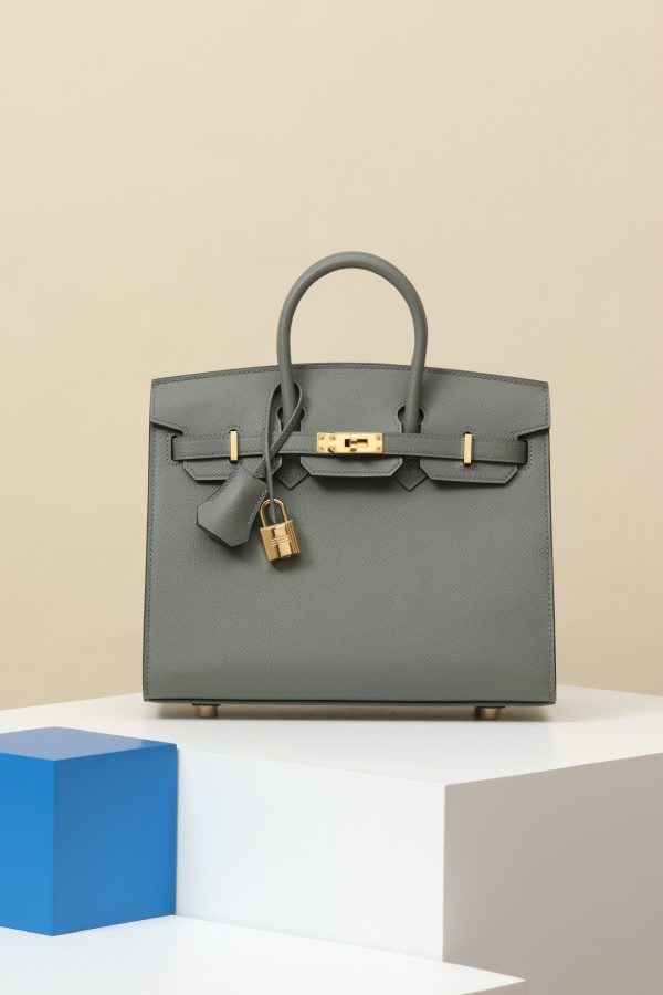 Birkin 25 Epsom Gris Meyer(0L) Gold Hardware Sellier
